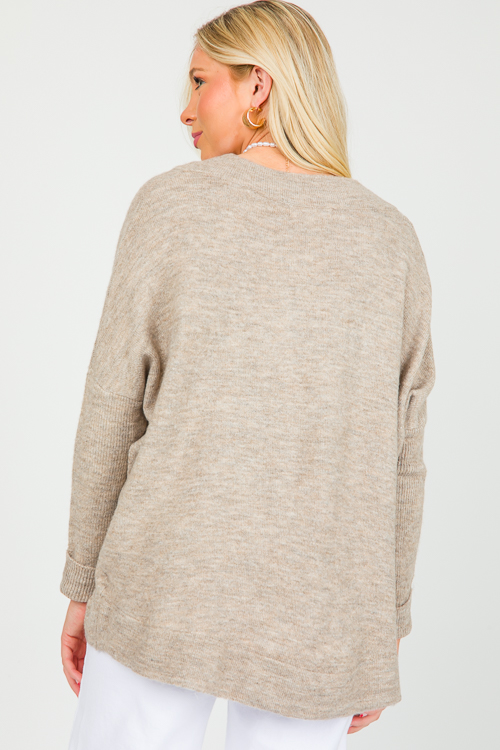 Tyler Sweater, Taupe