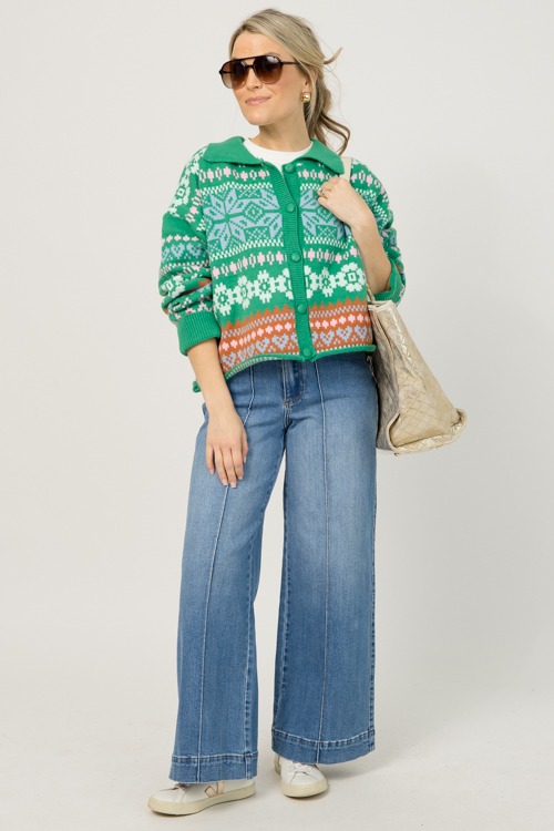 Cheery Button Sweater, Green Multi - 1219-25.jpg