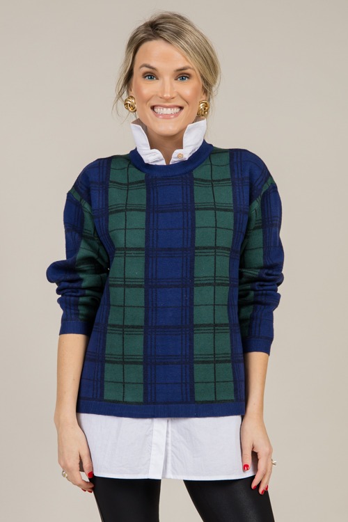 Window Pane Sweater, Emerald Multi - 1219-30.jpg