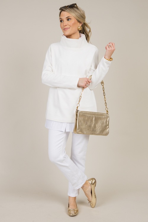 Fleece Mock Neck Pullover, White - 1219-49.jpg