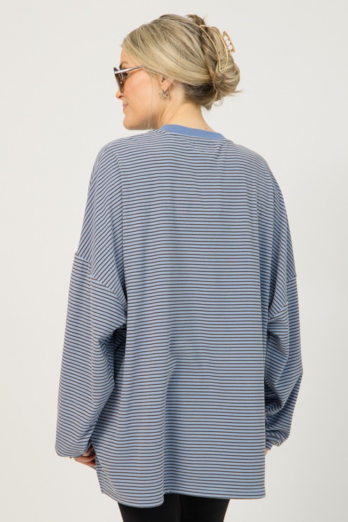 Cozy Fleece Pullover, Blue Stripe - 1219-53.jpg