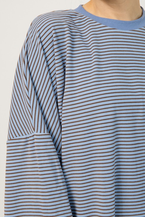 Cozy Fleece Pullover, Blue Stripe - 1219-54.jpg