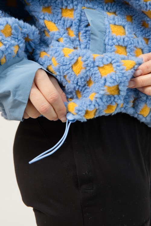 Textured Grid Jacket, Blue/Yellow - 1219-68H.jpg