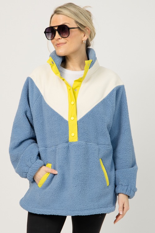Colorblock Fleece Pullover, Denim - 1219-72.jpg