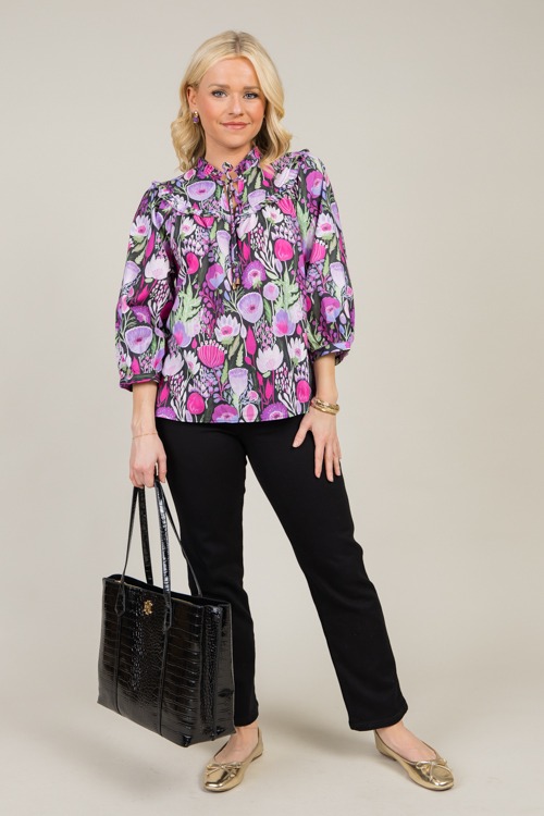 Poppies Poplin Blouse, Purple - 1220-57.jpg