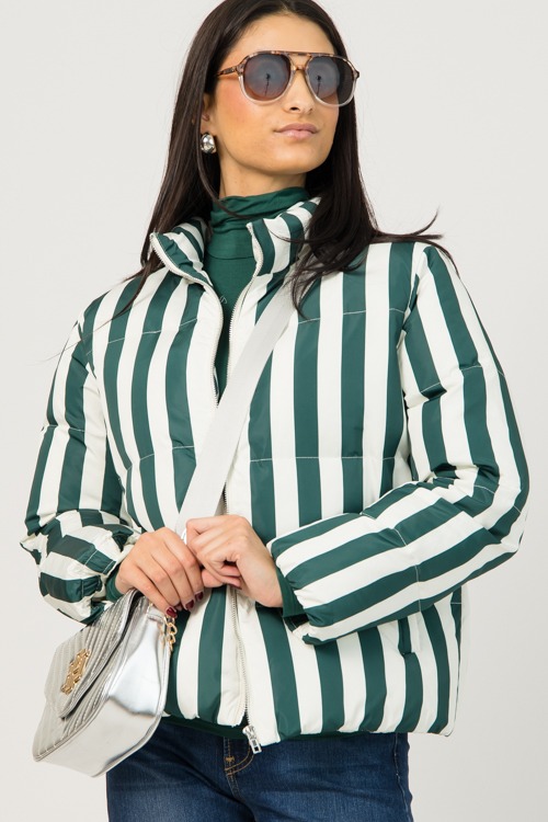 Quinn Striped Jacket, H Green - 1222-58h.jpg