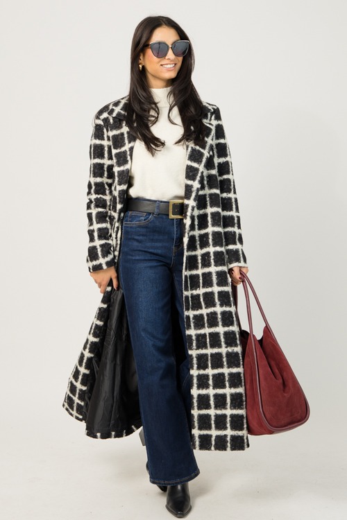 Amber Checkered Coat, Black/White - 1222-6.jpg