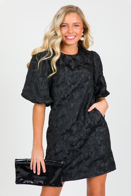 Beautiful Blooms Jacquard Dress