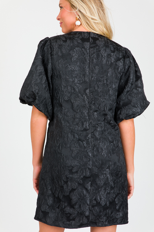Beautiful Blooms Jacquard Dress