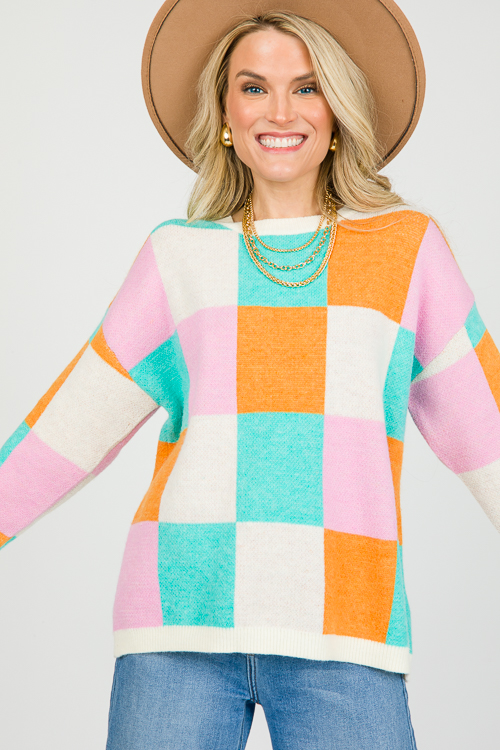 Block Party Sweater, Multi