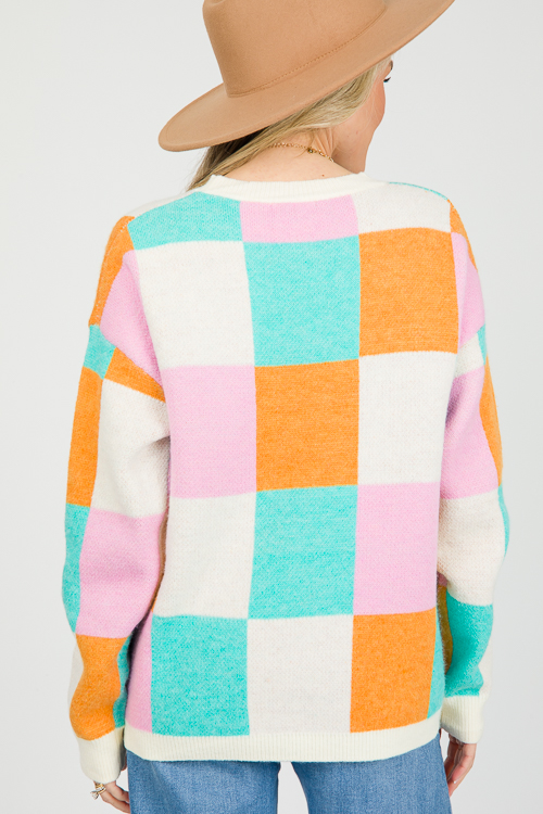 Block Party Sweater, Multi