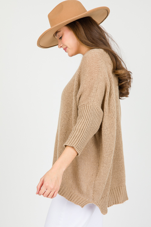 Margot Sweater, Mushroom