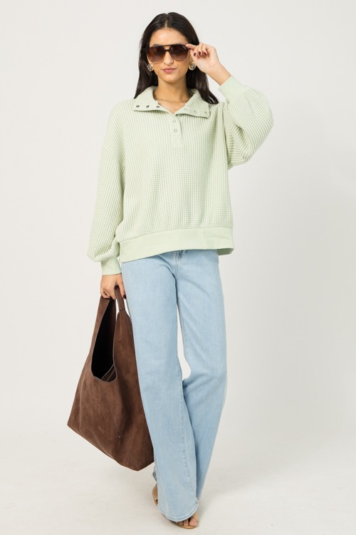 Waffle Knit Pullover, Sage - 1230-26.jpg