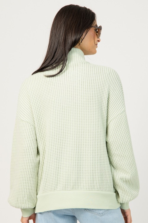 Waffle Knit Pullover, Sage - 1230-27.jpg