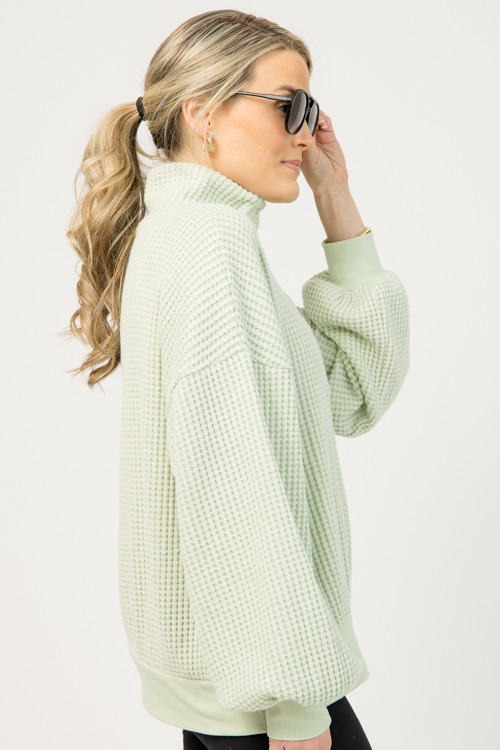 Waffle Knit Pullover, Sage - 1230-29.jpg
