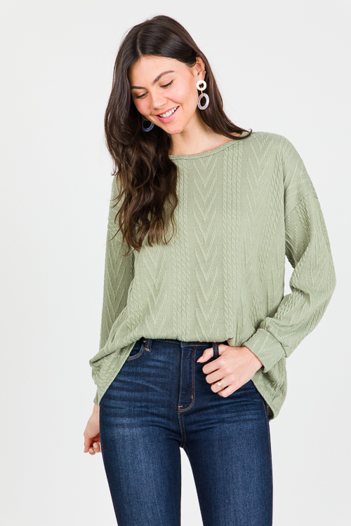 Triple Circle Link Drop Earring