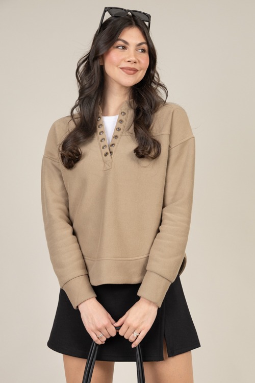 Grommet Pullover, Taupe - 1230-90.jpg