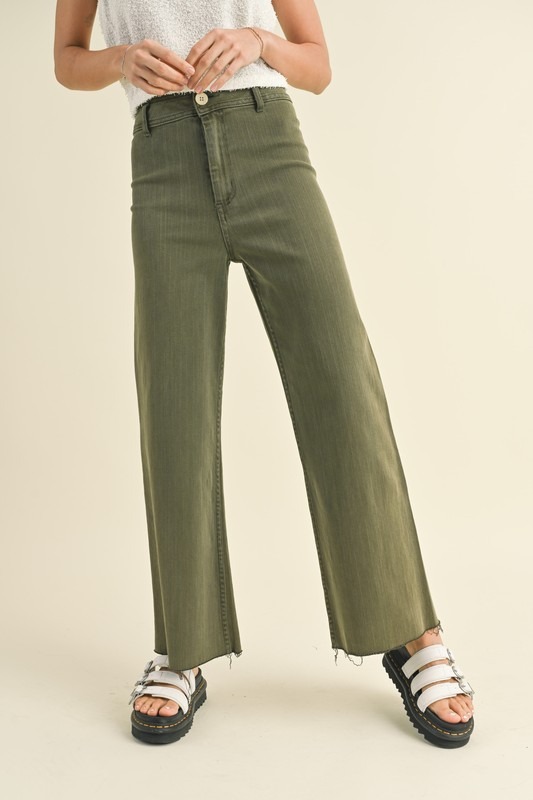 Quinn Jeans, Faded Olive