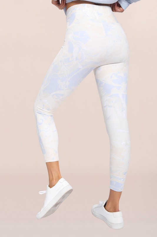 Cotton Candy Leggings, Peach