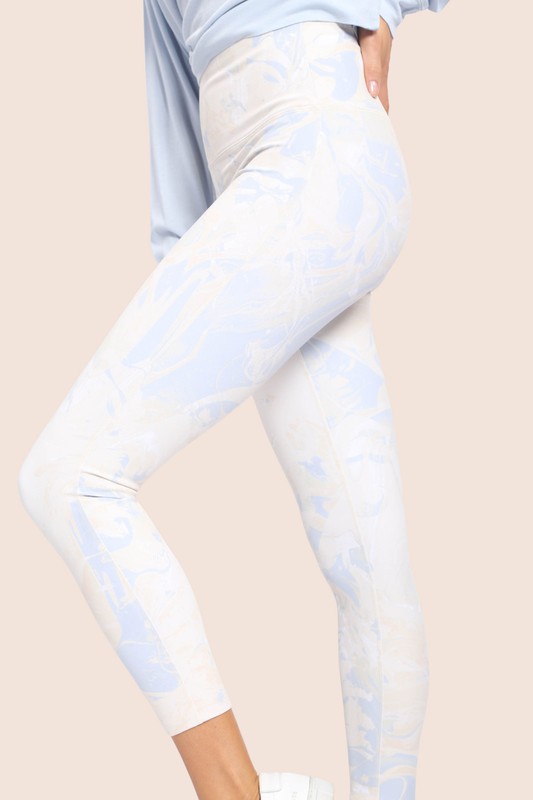 Cotton Candy Leggings, Peach