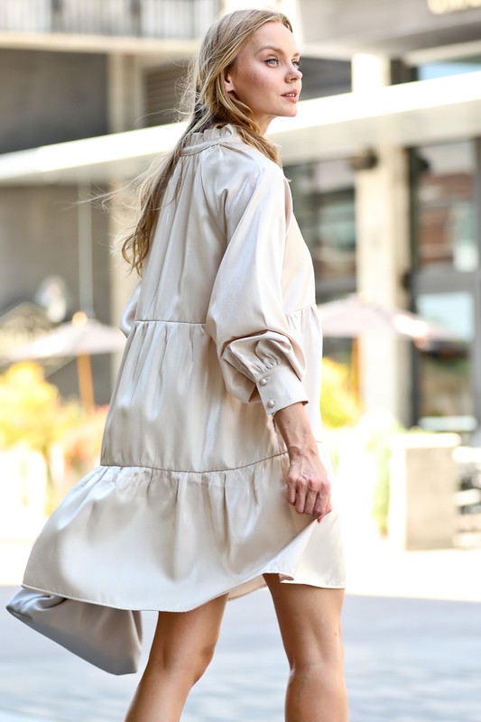 Luxe Latte Dress