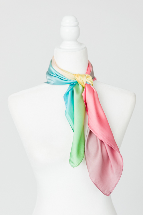 Ombre Silk Scarf