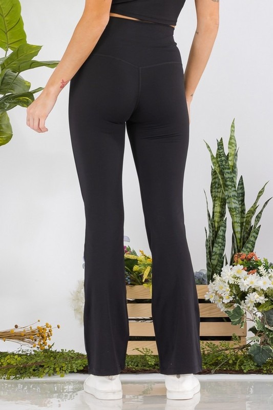 Yummy Flare Yoga Pants, Black - 19750040_fbc81583-2048-4c0c-a8ca-6074f472550c.jpg