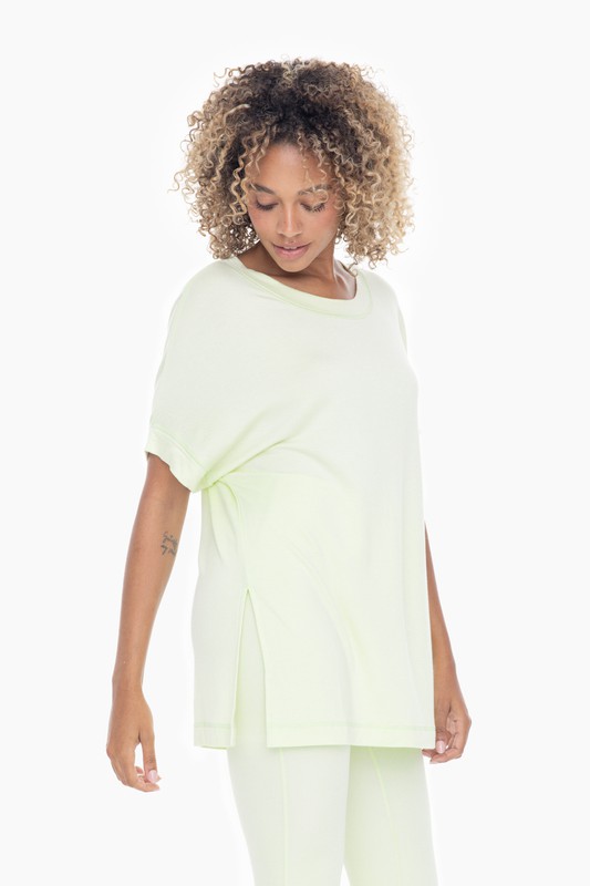 Dolman Tunic Tee, White