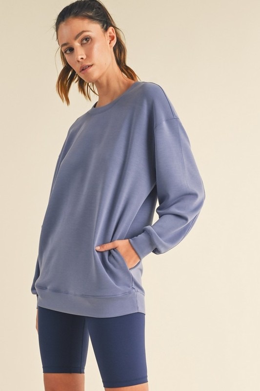 Oversized Creamy Crew Neck, Blue - 20732412_e72c0c2d-5b13-4ea8-ba35-9d02e16f4da5.jpg