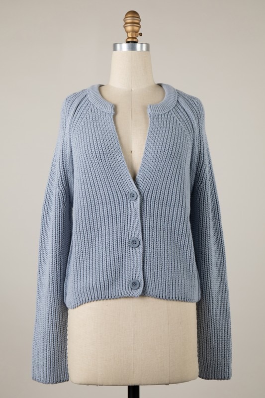 V-Neck Button Sweater, Grey Blu - 22143662_e9eeebd8-0d52-463c-b562-6d1d6062064b.jpg