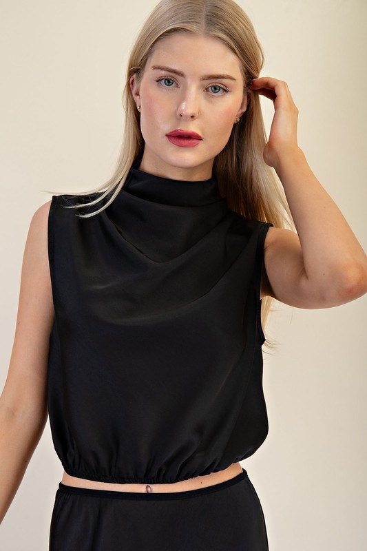 Cinch Hem Satin Blouse, Black - 22973784_bb8fbdd9-c250-40c6-8fb8-a77f95b928c6.jpg