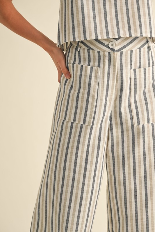 Striped Linen Pocket Pants, Tan - 23211273_00d60638-7757-4091-a7ea-12e7608938f5.jpg