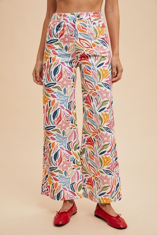 Floral Print Jeans, Multi - 23640503_0335a2bf-4159-452a-a562-458a71398c0e.jpg