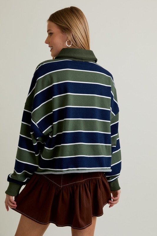 Stripe Polo Top, Olive Navy - 24288567_232c7f9f-ddec-4e85-9322-203bf9664a93.jpg