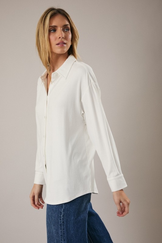 Jersey Knit Button Down, White - 24646460_df7ad438-2979-4cd4-ba25-71e1d421b30f.jpg
