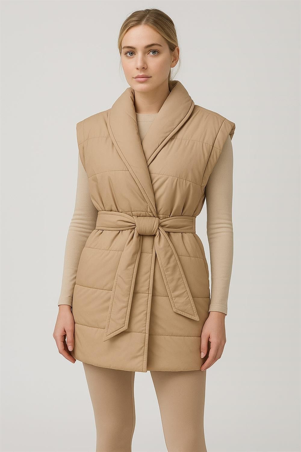 Padded Wrap Vest, Taupe  - 24883114_9a5b8bf5-97d7-4dfb-a3aa-8a1289399fba.jpg