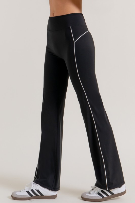 Piping Detail Yoga Pants, Black - 24949865_3e82c0ad-5de4-43c9-9396-e9bf22ee8d5f.jpg