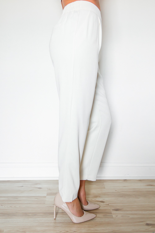 Mara Trousers, Cream