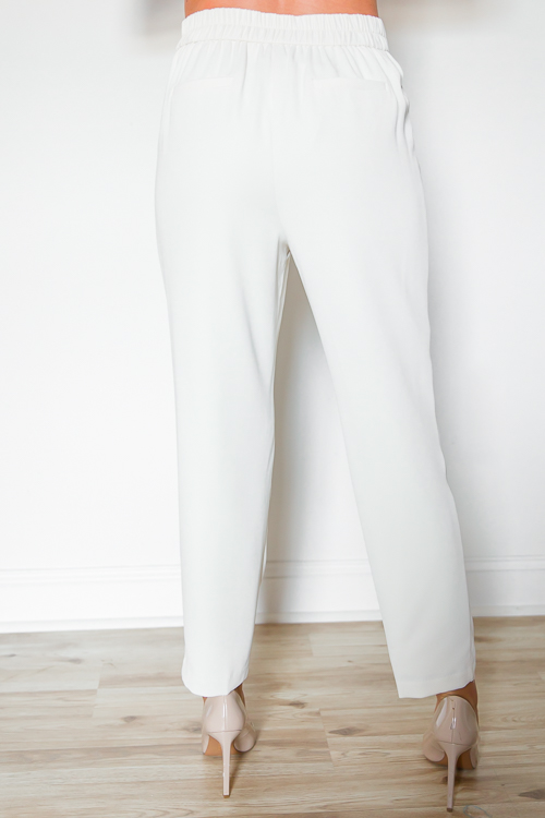 Mara Trousers, Cream