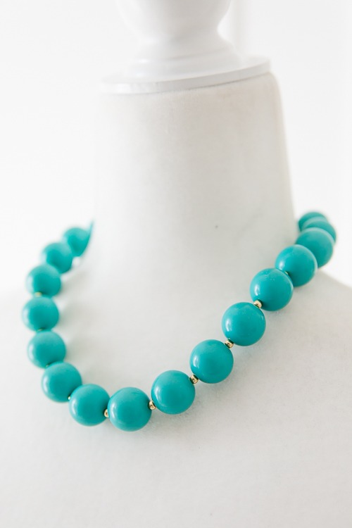 Beth Ann Necklace, Turquoise