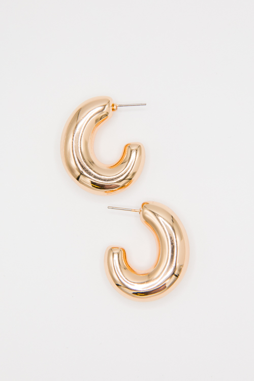 Patricia Metal Hoop, Gold