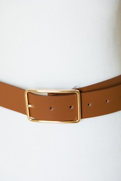 Gold Rectangle Belt, Brown - 2K9A4180.jpg