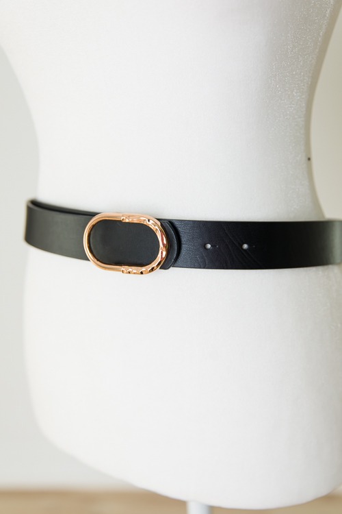 Half Hammered Buckle Belt