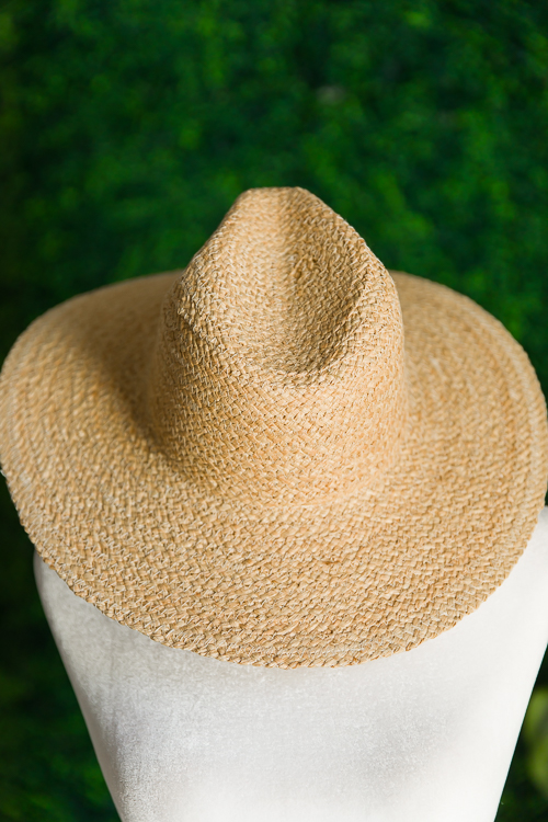 Panama Raffia Hat, Natural