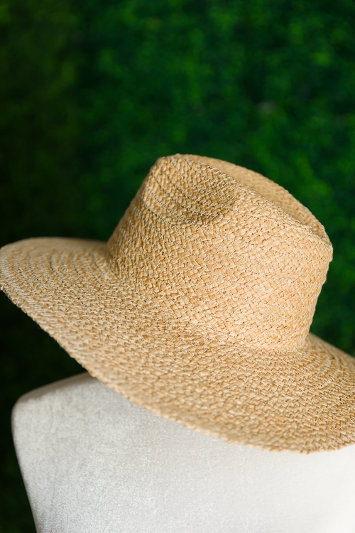 Panama Raffia Hat, Natural