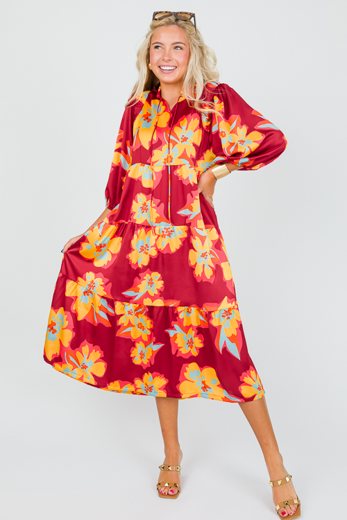 Rogue Floral Midi
