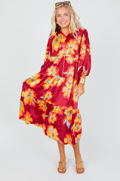 Rogue Floral Midi