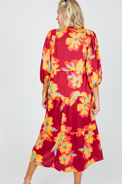 Rogue Floral Midi