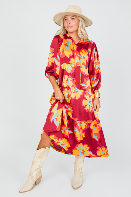 Rogue Floral Midi