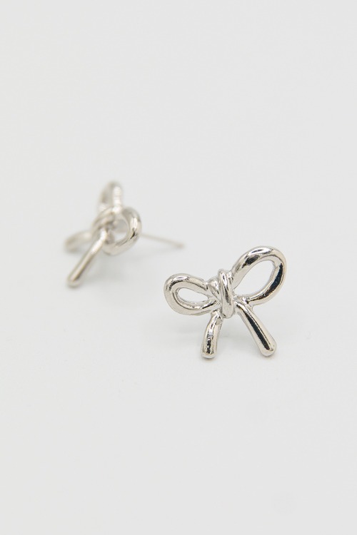 Bow Studs, Silver - 2K9A6903.jpg